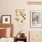 Hanging Photo Display Boho Macrame Wall Decor with Light, Teen Girl Teenage Gifts, Pictures Cards Frame Holder Art Hanger for Christmas Birthday Party Bedroom Dorm, with 30 Wood Clips, Ivory